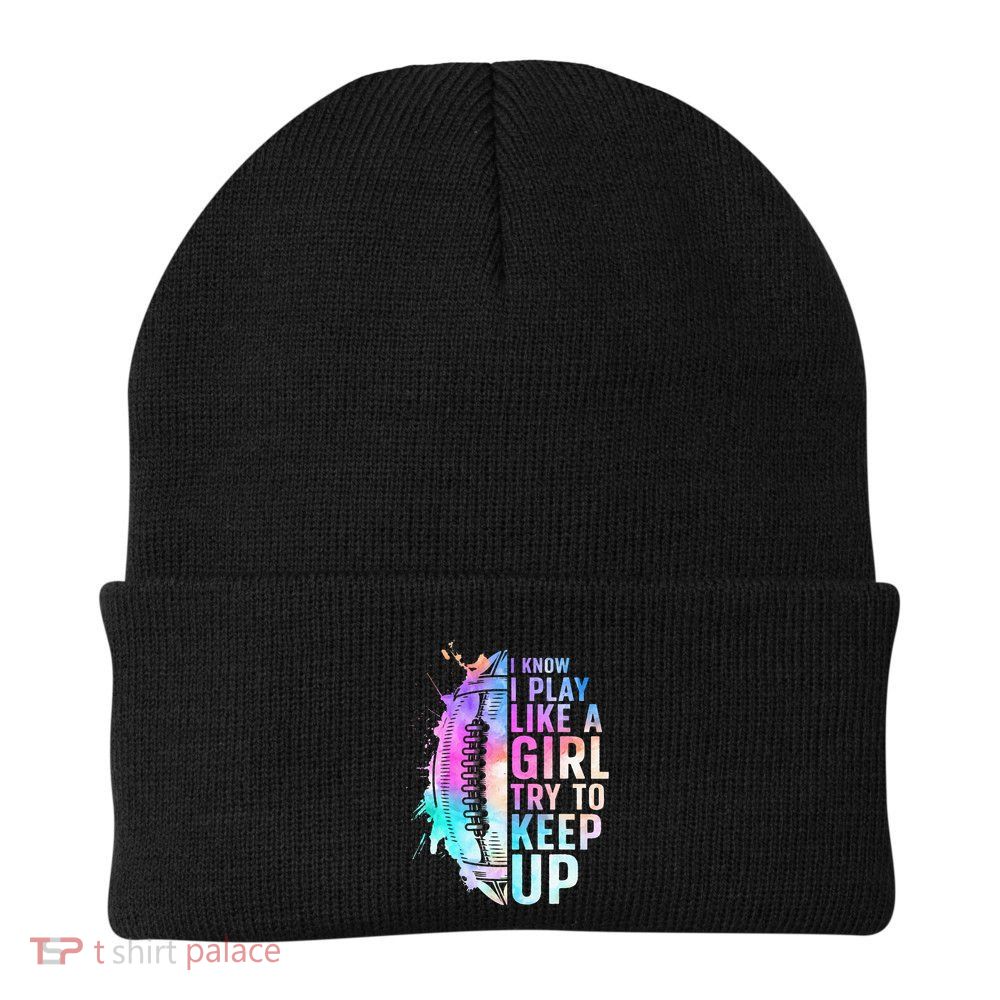 Cool Football For Girls Football Player Coach Sports Beanie