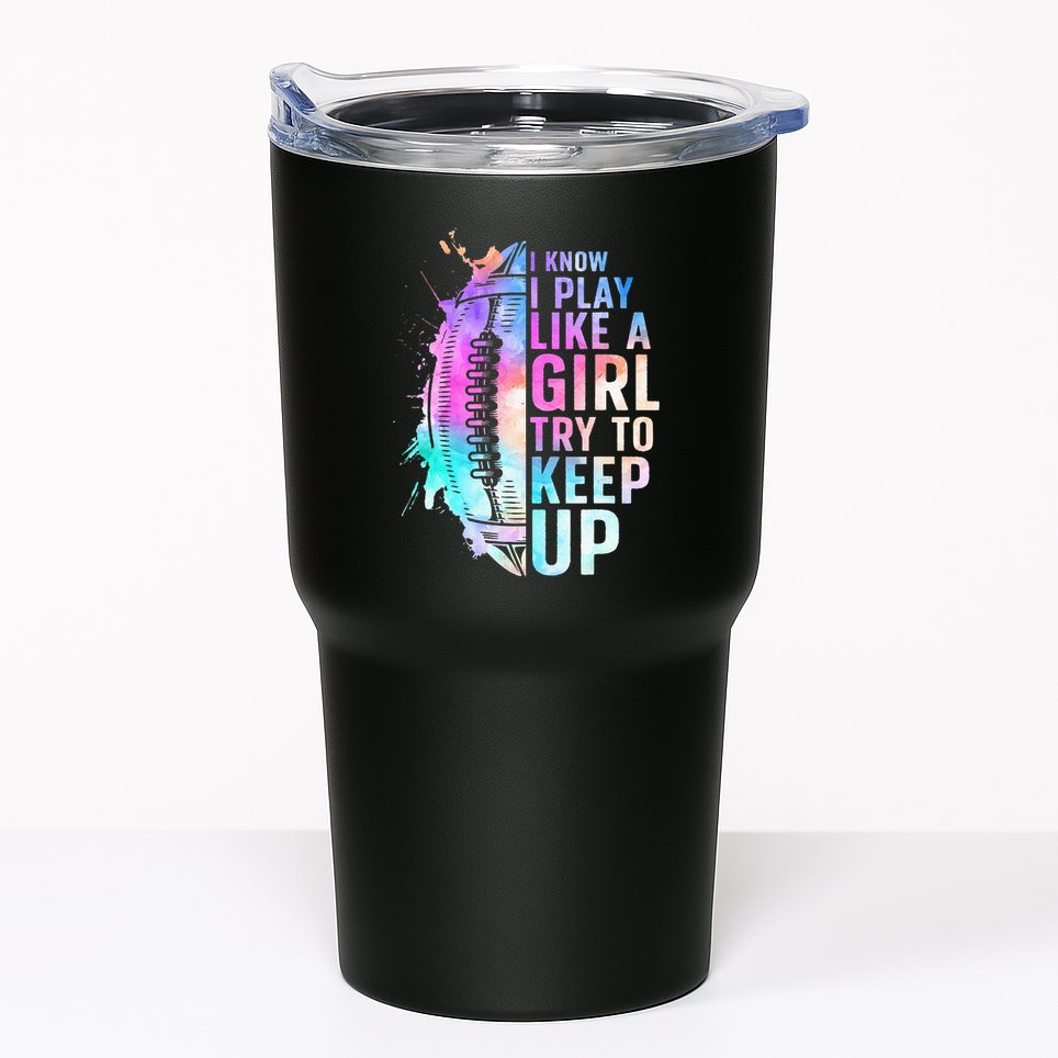 Cool Football For Girls Football Player Coach Sports Tumbler