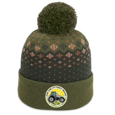 Clarksons Farm For The Utterly Mucky The Baniff Cuffed Pom Beanie