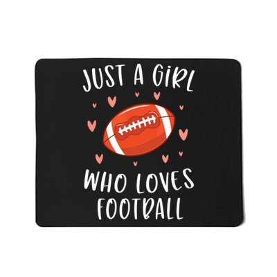 Cute Football For Just A Who Loves Football Mousepad