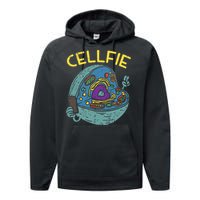 Cell Fie Funny Science Biology Teacher Performance Fleece Hoodie