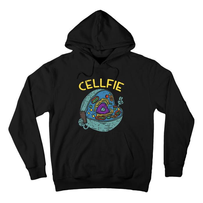 Cell Fie Funny Science Biology Teacher Tall Hoodie