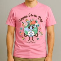 Cute Flower Floral Happy Earth Day T-Shirt