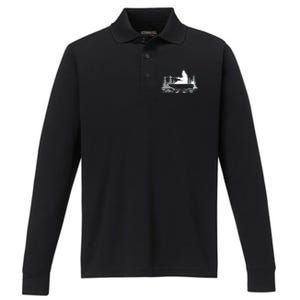 Cool Fishing Fisher M.E.N Performance Long Sleeve Polo