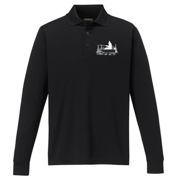 Cool Fishing Fisher M.E.N Performance Long Sleeve Polo