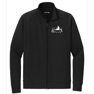 Cool Fishing Fisher M.E.N Stretch Full-Zip Cadet Jacket