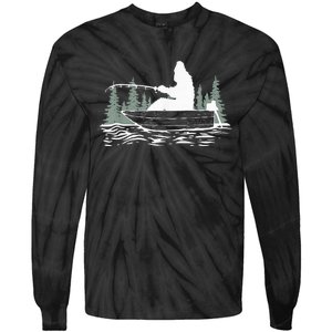 Cool Fishing Fisher M.E.N Tie-Dye Long Sleeve Shirt