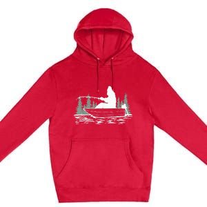 Cool Fishing Fisher M.E.N Premium Pullover Hoodie