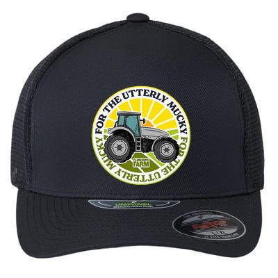 ClarksonS Farm For The Utterly Mucky Flexfit Unipanel Trucker Cap