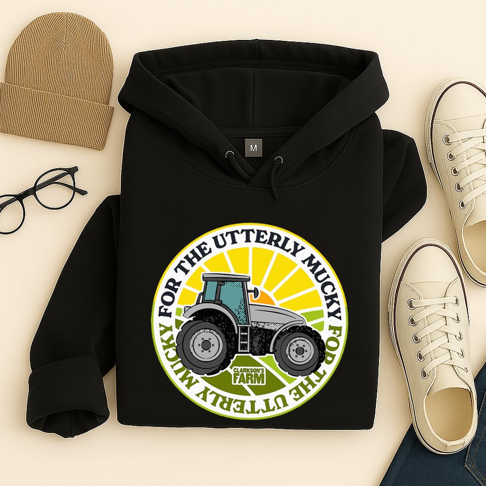 ClarksonS Farm For The Utterly Mucky Hoodie