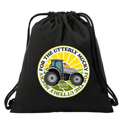 ClarksonS Farm For The Utterly Mucky Drawstring Bag