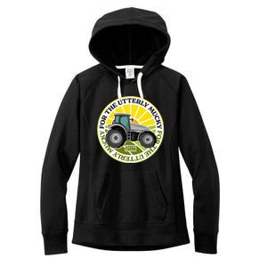 ClarksonS Farm For The Utterly Mucky Women's Fleece Hoodie