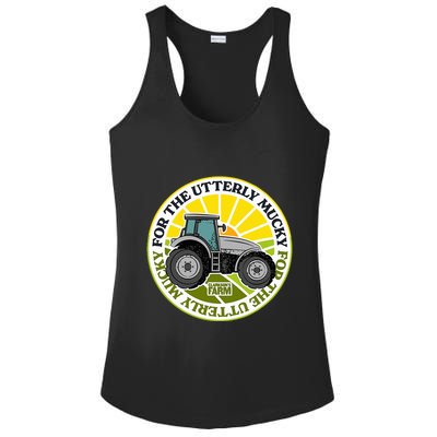 ClarksonS Farm For The Utterly Mucky Ladies PosiCharge Competitor Racerback Tank