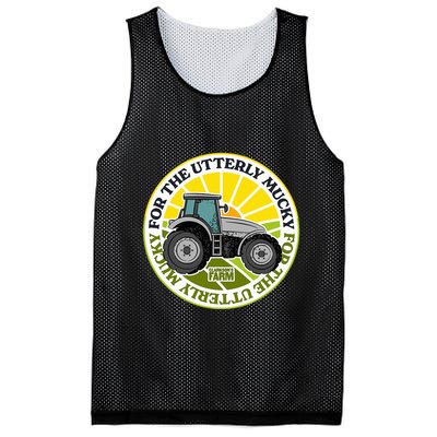 ClarksonS Farm For The Utterly Mucky Mesh Reversible Basketball Jersey Tank