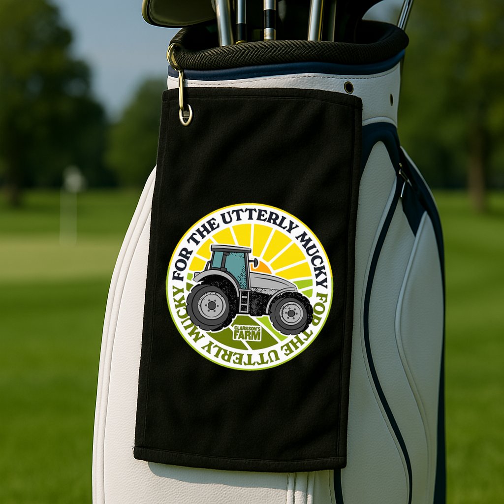 ClarksonS Farm For The Utterly Mucky Golf Towel