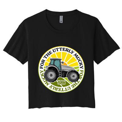 ClarksonS Farm For The Utterly Mucky Crop Top