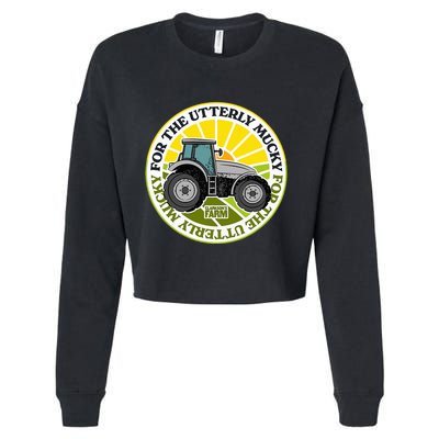 ClarksonS Farm For The Utterly Mucky Cropped Pullover Crew