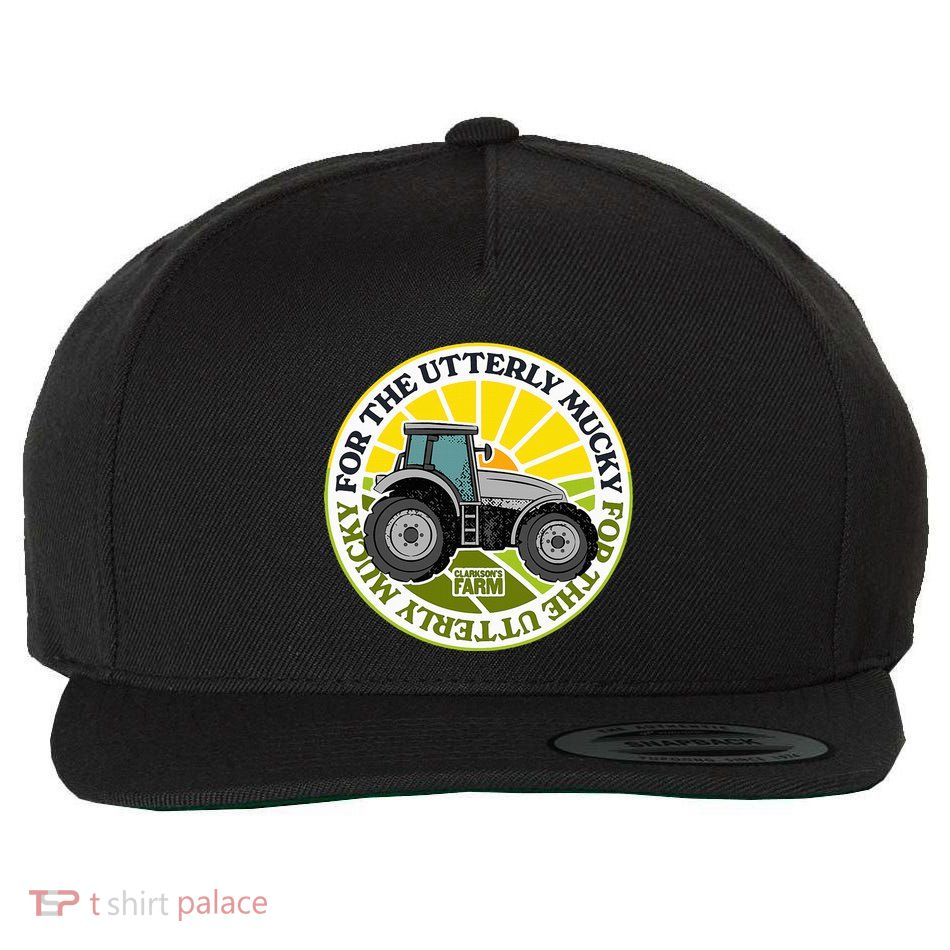 ClarksonS Farm For The Utterly Mucky Wool Snapback Cap