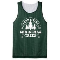 Christmas Farm Fresh Trees Retro Farmer Mesh Reversible Basketball Jersey Tank