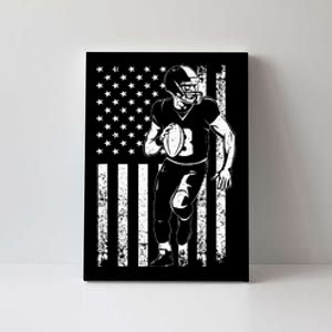 Cool Football For 4th July Football Player Lineman Canvas