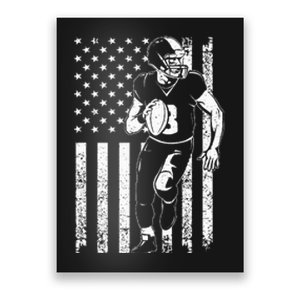 Cool Football For 4th July Football Player Lineman Poster