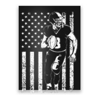 Cool Football For 4th July Football Player Lineman Poster