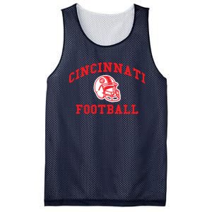 Cincinnati Football Fans Mesh Reversible Basketball Jersey Tank