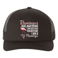 Cool Flamingo For Men Women Pink Flamingos Flock Bird Lovers Yupoong Adult 5-Panel Trucker Hat