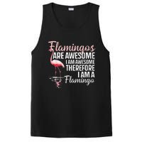 Cool Flamingo For Men Women Pink Flamingos Flock Bird Lovers PosiCharge Competitor Tank