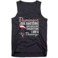 Cool Flamingo For Men Women Pink Flamingos Flock Bird Lovers Tank Top