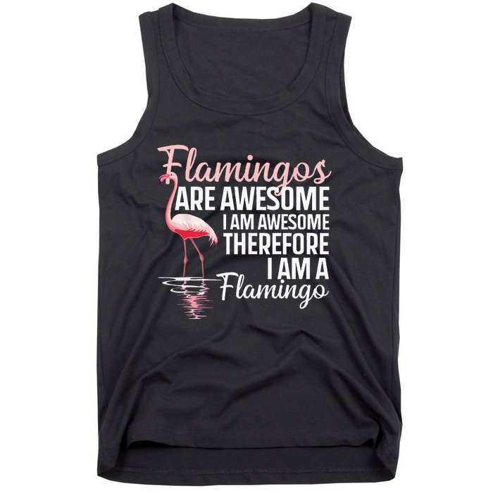 Cool Flamingo For Men Women Pink Flamingos Flock Bird Lovers Tank Top