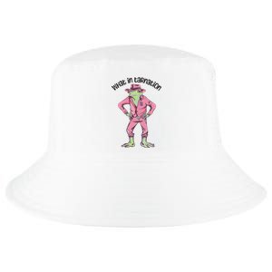 Cowgirl Frog Funny Western Frog Country Frogcore Cowboy Cool Comfort Performance Bucket Hat