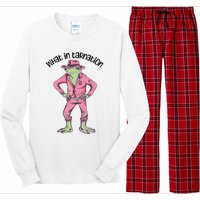 Cowgirl Frog Funny Western Frog Country Frogcore Cowboy Long Sleeve Pajama Set