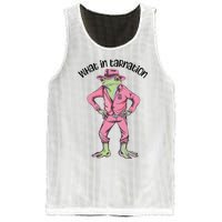 Cowgirl Frog Funny Western Frog Country Frogcore Cowboy Mesh Reversible Basketball Jersey Tank