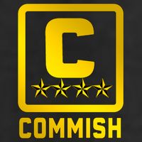 Commish Fantasy Football Logo Back And Front Pocket Logo Trucker Hat