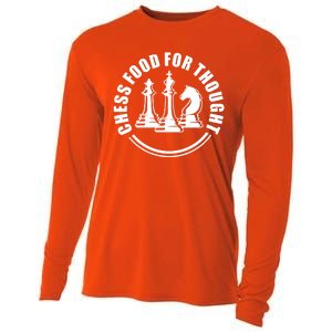 Chess Food For Thought Cooling Performance Long Sleeve Crew