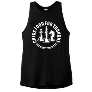 Chess Food For Thought Ladies PosiCharge Tri-Blend Wicking Tank