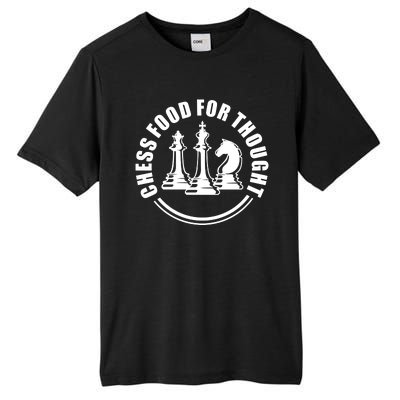 Chess Food For Thought Tall Fusion ChromaSoft Performance T-Shirt