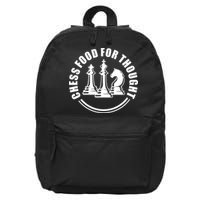 Chess Food For Thought 16 in Basic Backpack