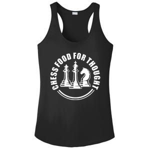 Chess Food For Thought Ladies PosiCharge Competitor Racerback Tank