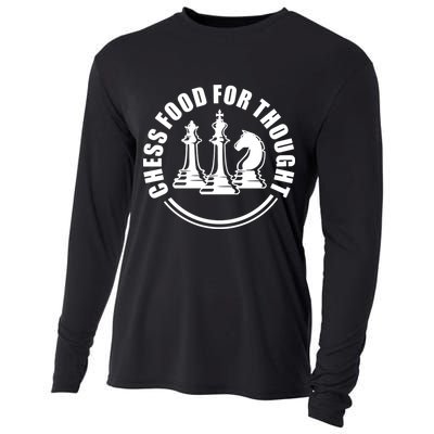 Chess Food For Thought Cooling Performance Long Sleeve Crew