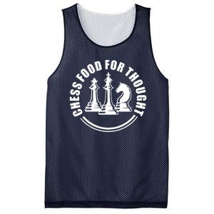 Chess Food For Thought Mesh Reversible Basketball Jersey Tank