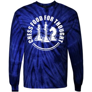 Chess Food For Thought Tie-Dye Long Sleeve Shirt