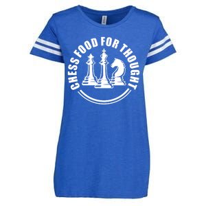 Chess Food For Thought Enza Ladies Jersey Football T-Shirt