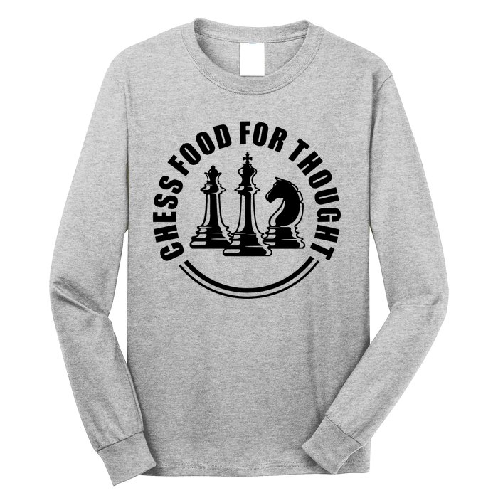 Chess Food For Thought Long Sleeve Shirt