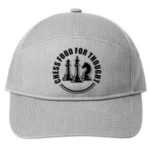 Chess Food For Thought 7-Panel Snapback Hat