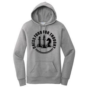 Chess Food For Thought Women's Pullover Hoodie