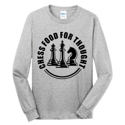 Chess Food For Thought Tall Long Sleeve T-Shirt