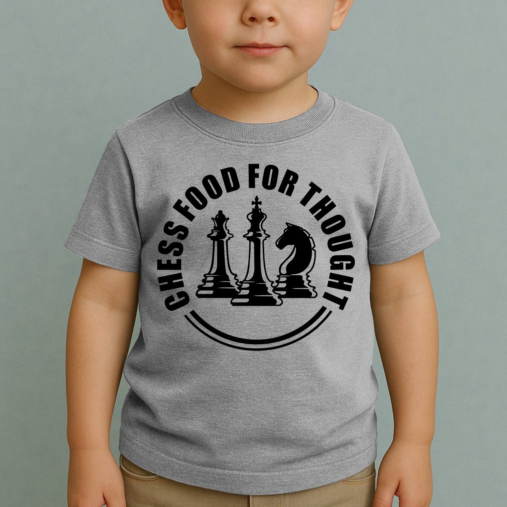 Chess Food For Thought Toddler T-Shirt