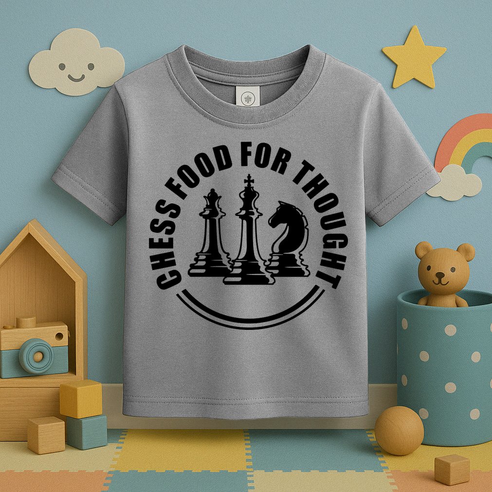 Chess Food For Thought Toddler T-Shirt
